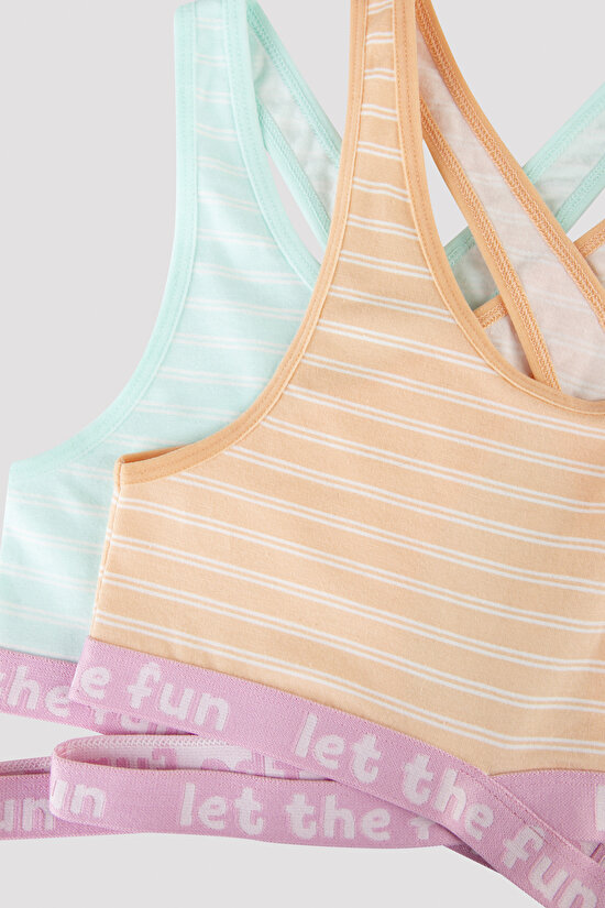 Girls Let The Fun 2in1 Sports Top - 4