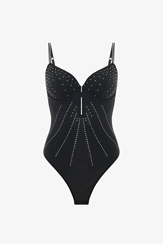 SATIN DEEP V WIRE BODYSU, 75A, BK3 SIYAH