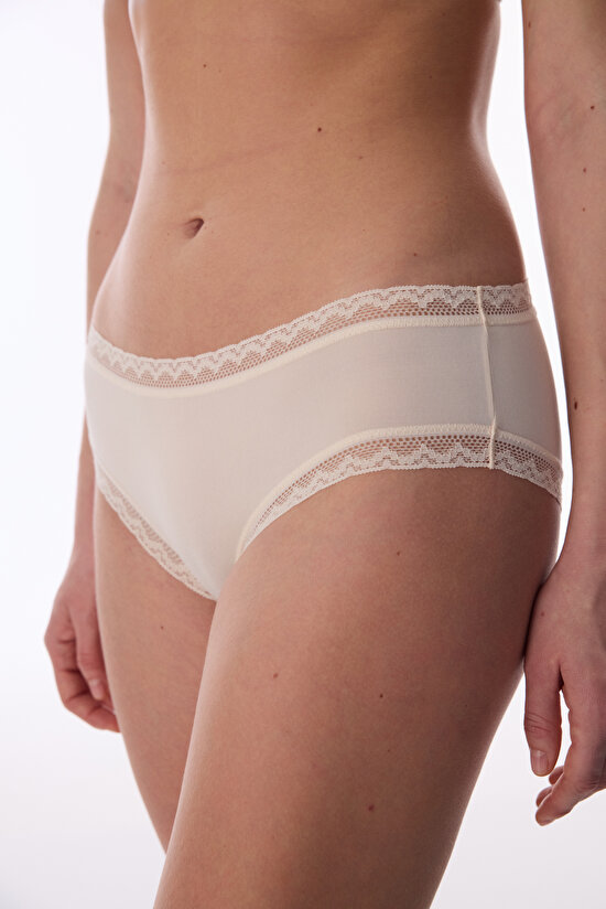 Bej Easy Trim Hipster Külot - 2