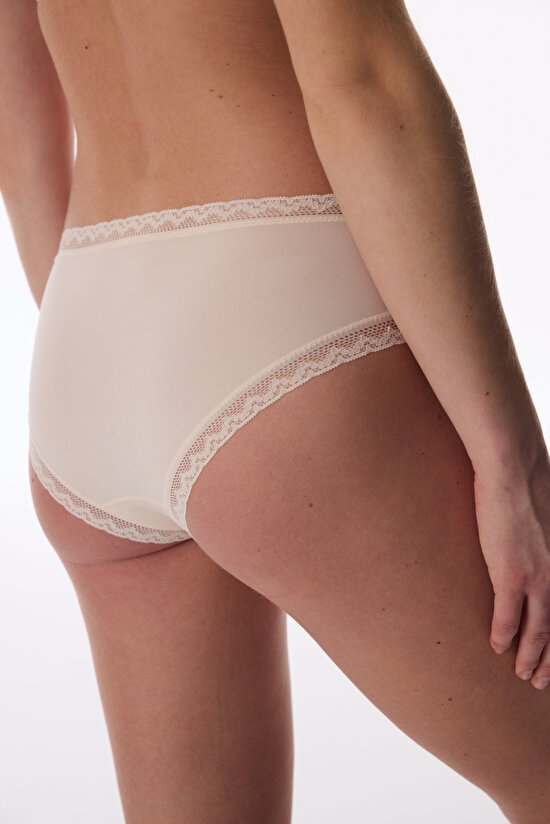 Bej Easy Trim Hipster Külot - 3