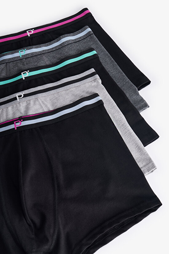 Erkek Renkli Classic Core Çoklu Boxer - 7