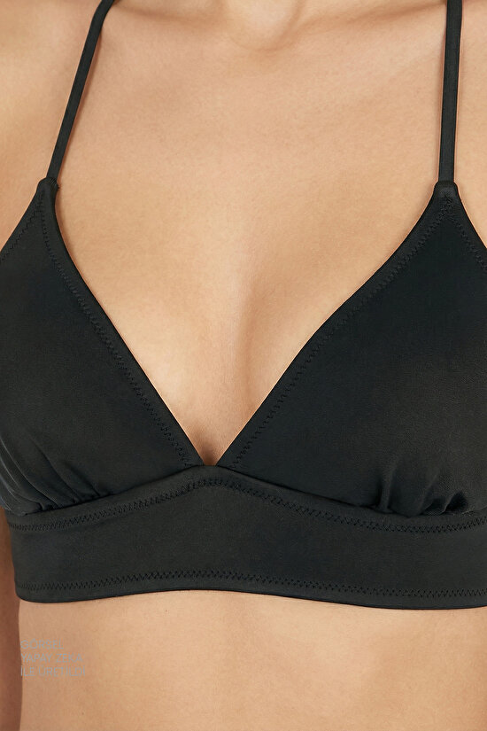 Siyah Bralet Bikini Üstü - 10