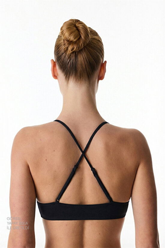 Siyah Bralet Bikini Üstü - 2