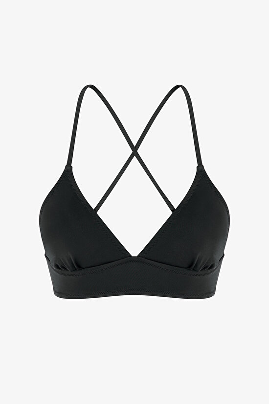 Siyah Bralet Bikini Üstü - 5