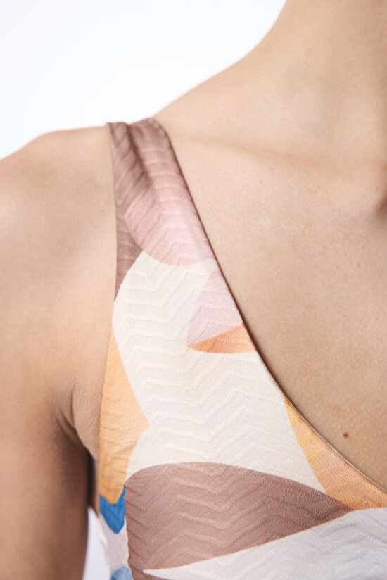 Misty Hot Etnik Desen Boncuklu Bikini Üstü - 3