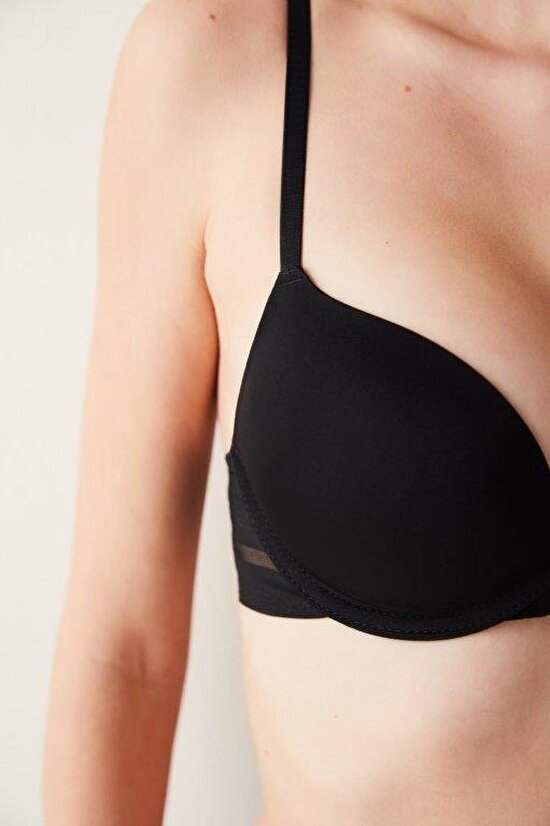 Lift Up Siyah Sütyen - 3