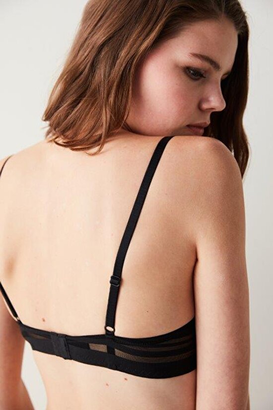 Lift Up Siyah Sütyen - 4