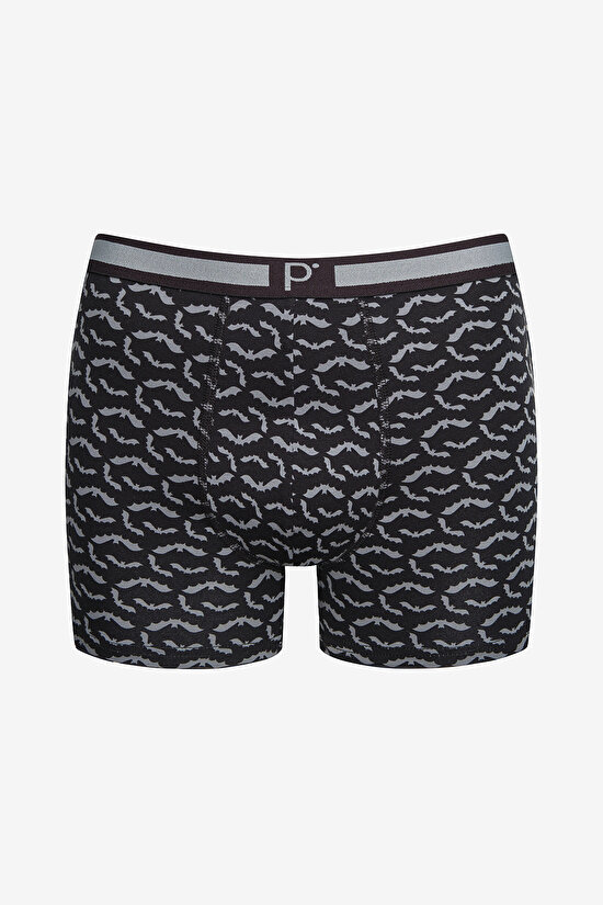 Erkek Pamuklu Spider 2li Çok Renkli Boxer - 3