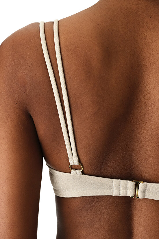 Beige Devon Underwire Bikini Top - 5
