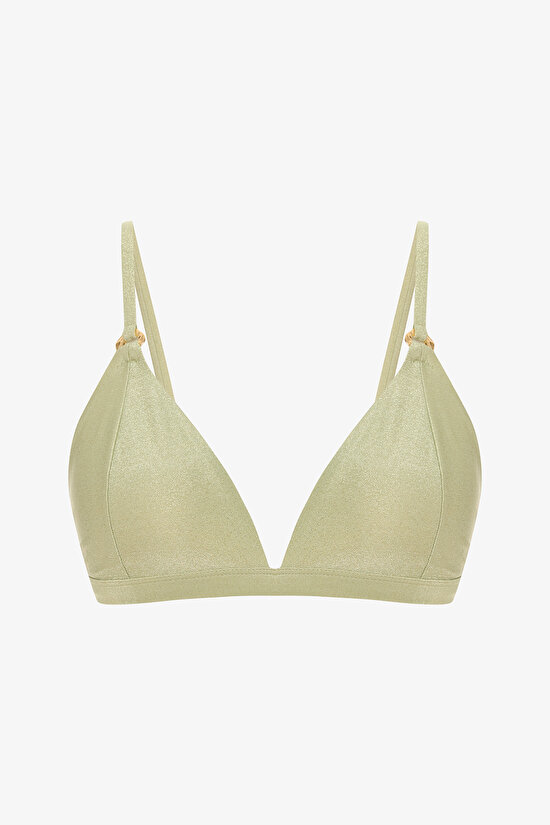 Açık Yeşil Jadira Üçgen Bikini Üstü - 6