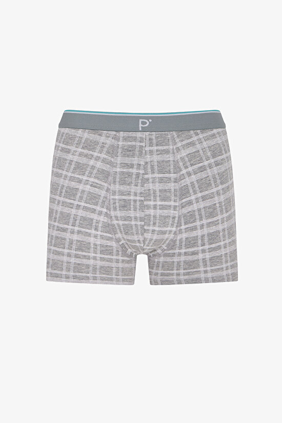 Erkek Renkli Soft Grid Çoklu Boxer - 3