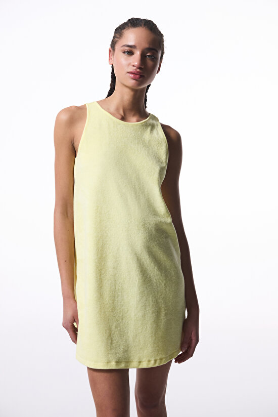 Towel Yellow Dress - 5