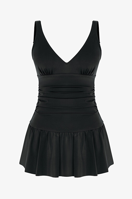 Siyah Etekli Mayo - 5