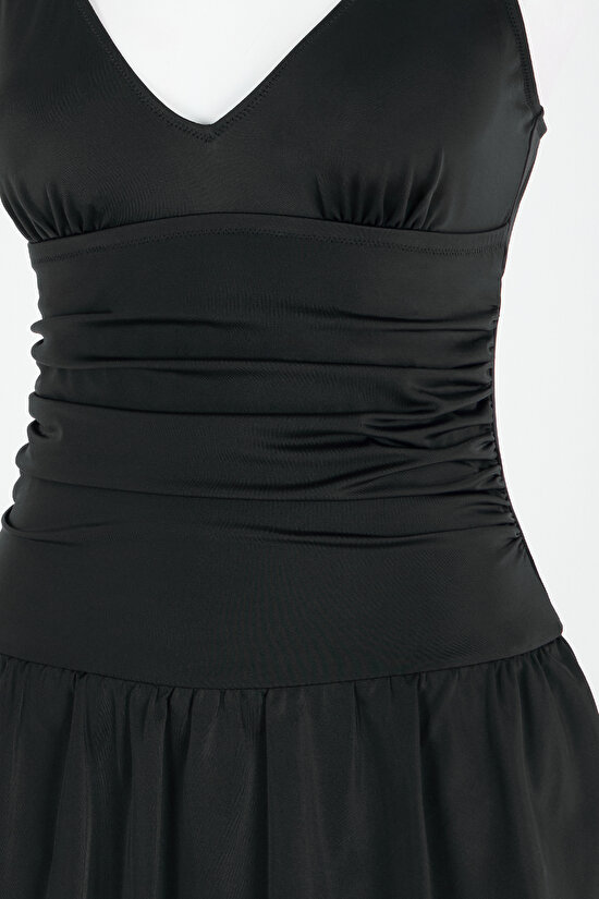 Siyah Etekli Mayo - 7