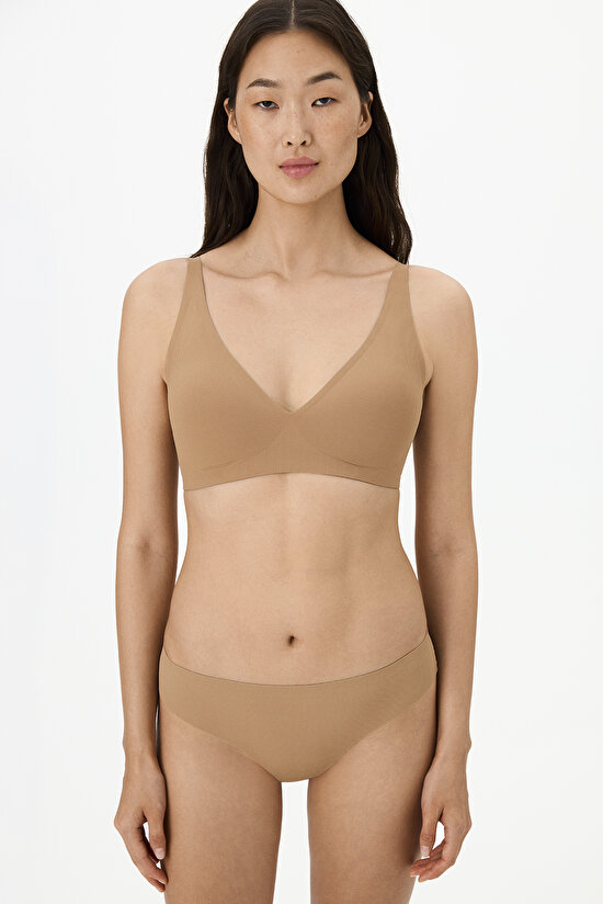 Bronze Fit Decolette Padded Bra - 3