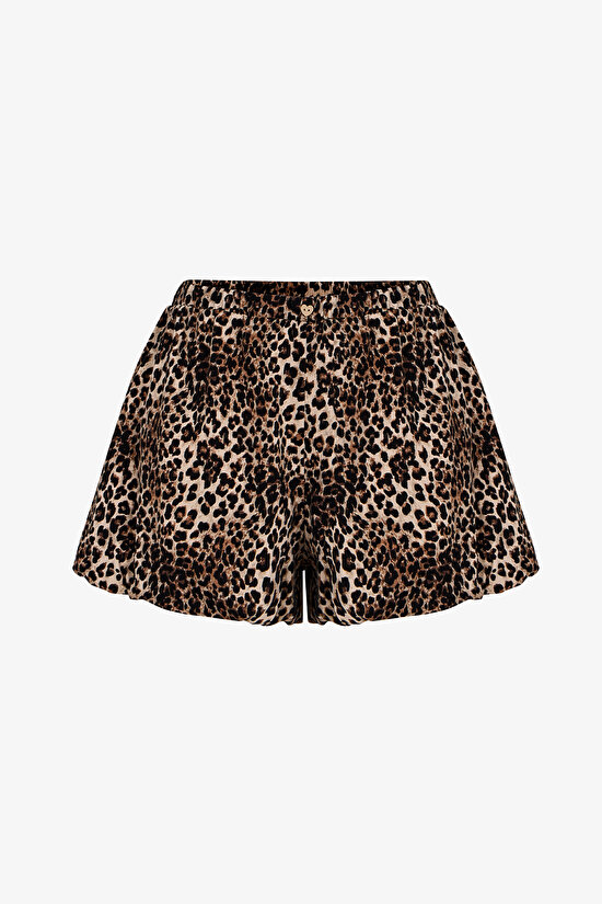 Leopard Printed Short PJ Set - 1