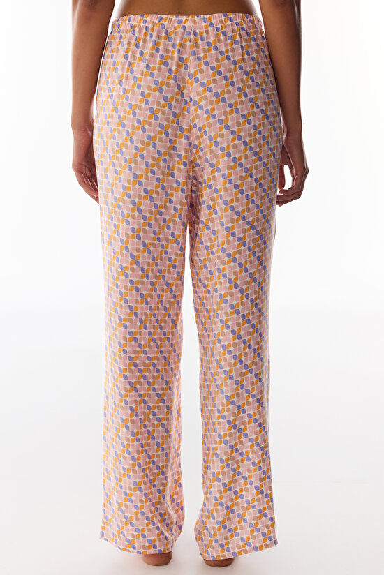 Sleep Mode Retro Print Pyjama Bottoms - 2