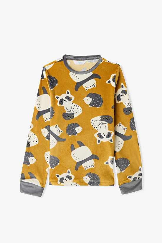 Mustard Boys Animals Pajama Set - 2