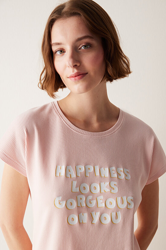 Happiness T-shirt PJ Top - 3