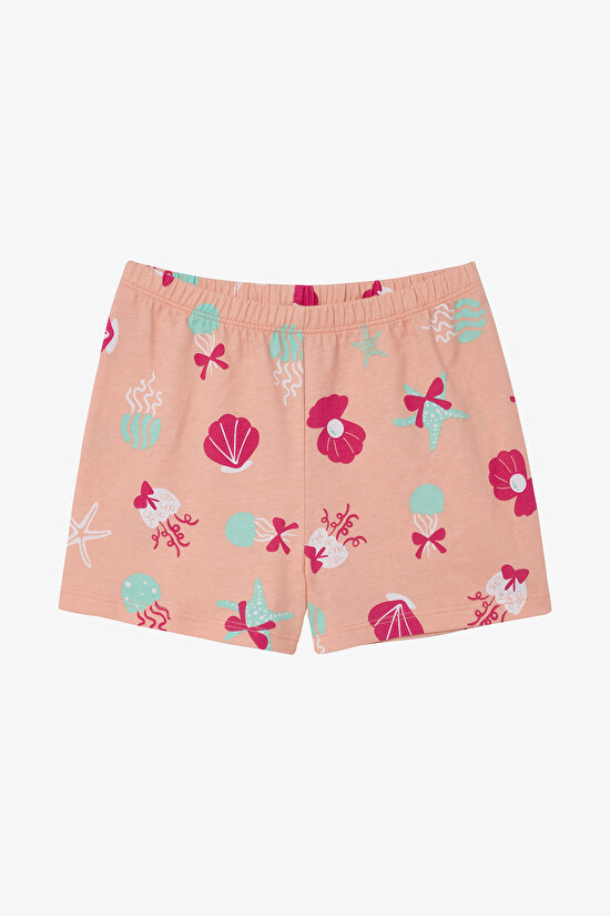 Kız Çocuk Keep Our Ocean Pamuklu 2li Pijama Takımı - 3