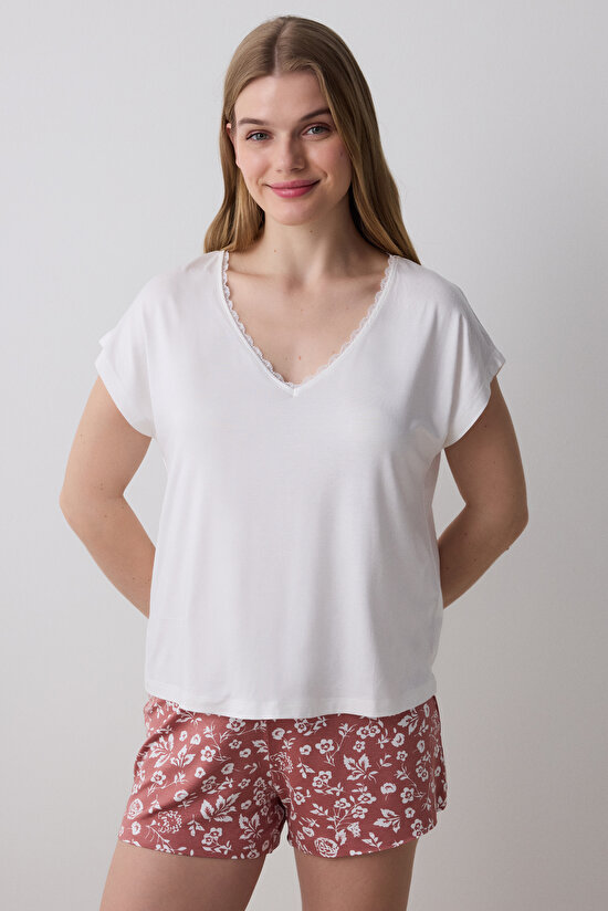 Mia Printed Şort - 3