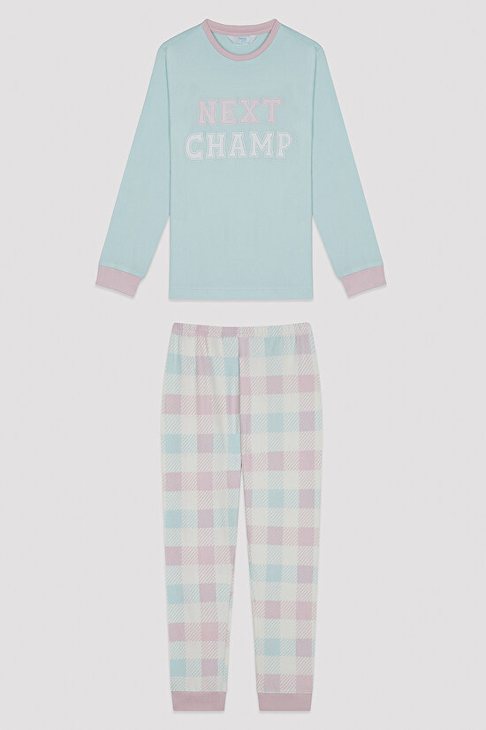 Kız Çocuk Champ Termal Pijama Takımı - 1