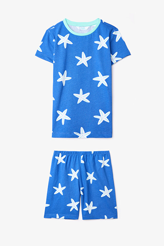 Boys Little Star 2in1 Multi Colour PJ Set - 7