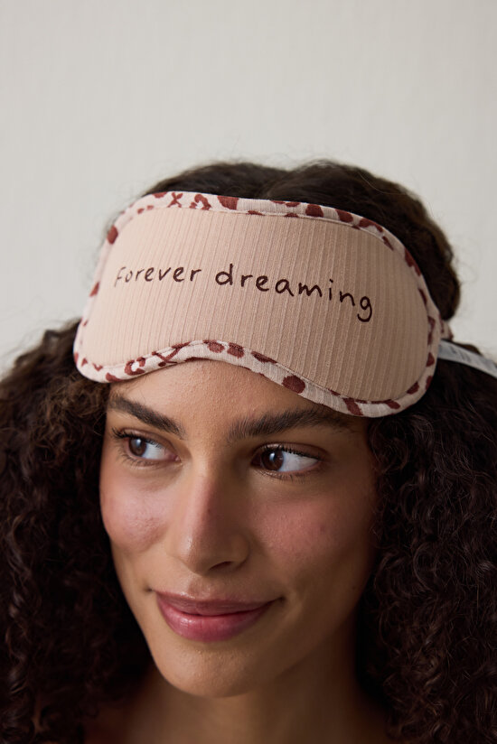 Bej Dreaming Uyku Gözlüğü - 1