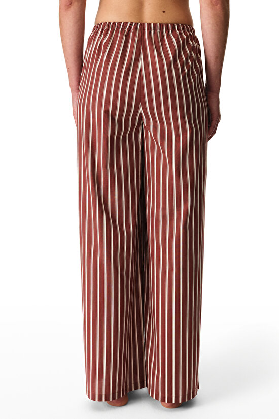 Bordo Sisterhood Pamuklu Pantolon Pijama Altı - 2