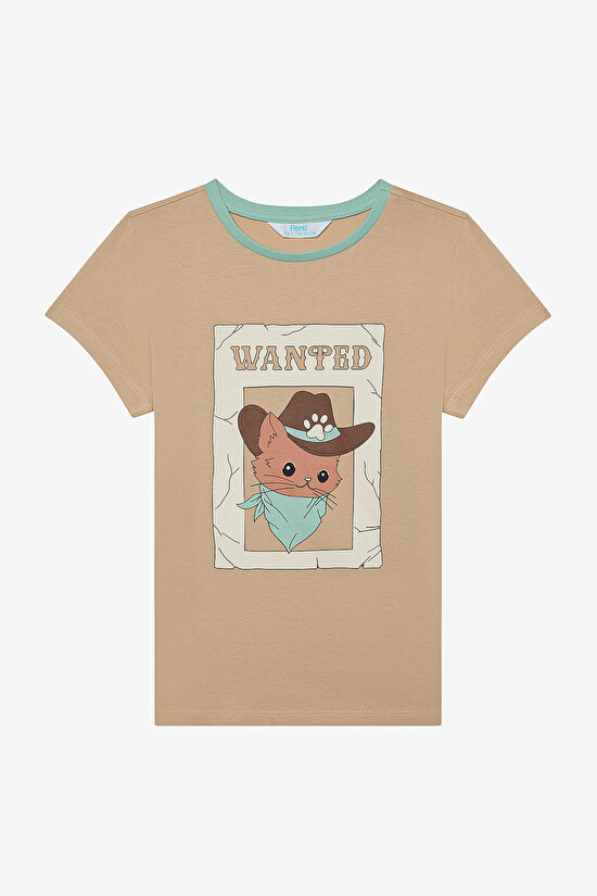 Erkek Çocuk Cowboy Cat Pamuklu 2li Çok Renkli Pijama Takımı - 3