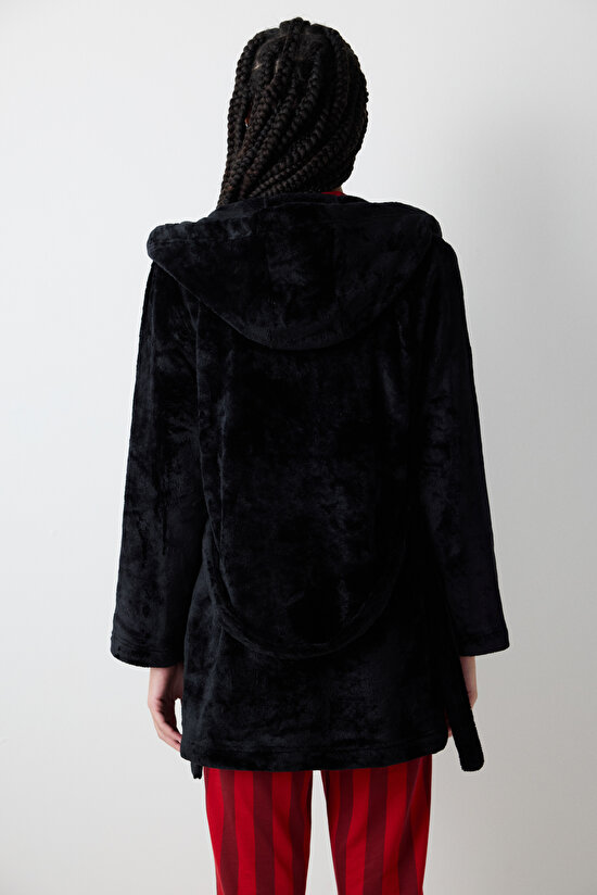 Harry Potter Fluffy Black Robe - 5