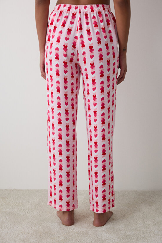 Carrie Printed Pantolon Açık Pembe Pijama Altı - Penti Loves Paris Koleksiyonu - 3