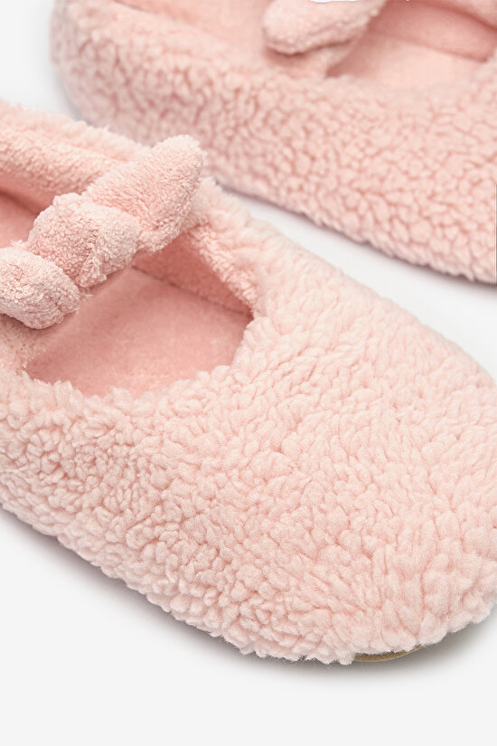 Cozy Colored Gül Kurusu Pembe Patik - 4