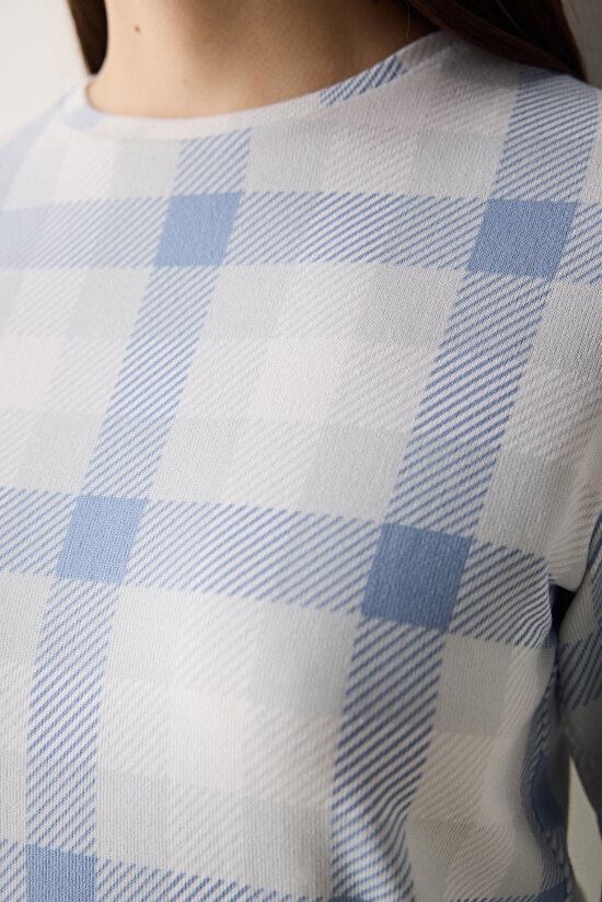 Sleepy Gingham  Pant PJ Set - 3