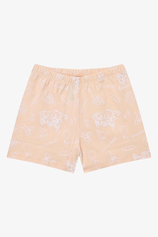 Kız Çocuk Cote D'Azur Pamuklu Çok Renkli 2li Pijama Takımı - 5