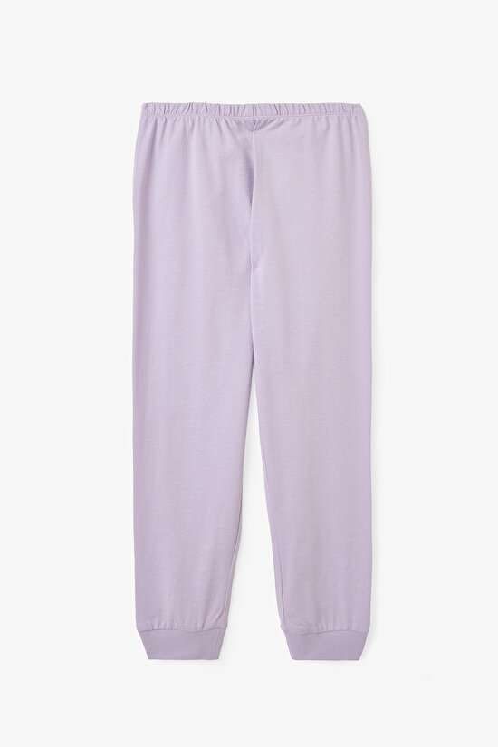 Kız Çocuk Yoyo Oyun Desenli Pamuklu 2'li Pijama Takımı - 4