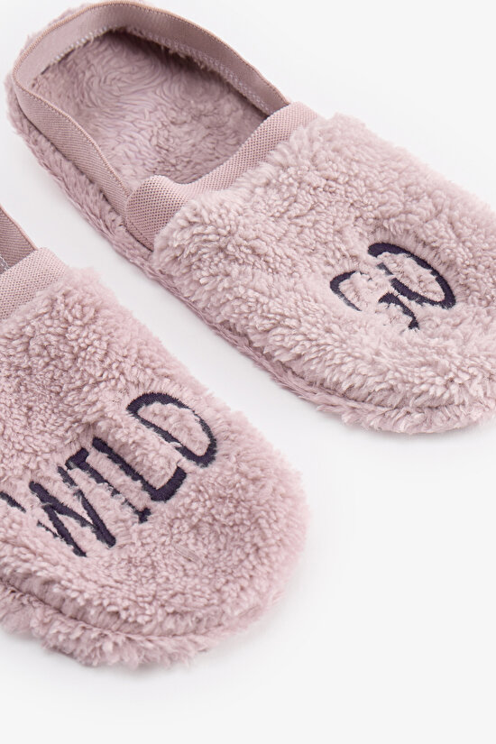 Lila Wild Slogan Desenli Çetik - 3