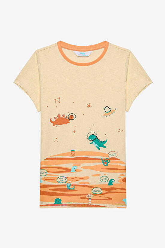 Erkek Çocuk Mars Pamuklu 2li Çok Renkli Pijama Takımı - 3