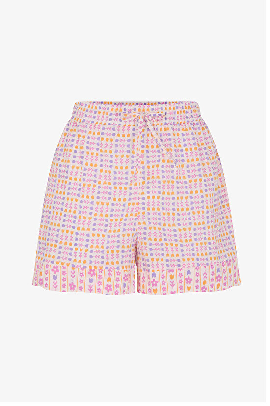 Flora Çiçekli Şort Pijama Altı - 1