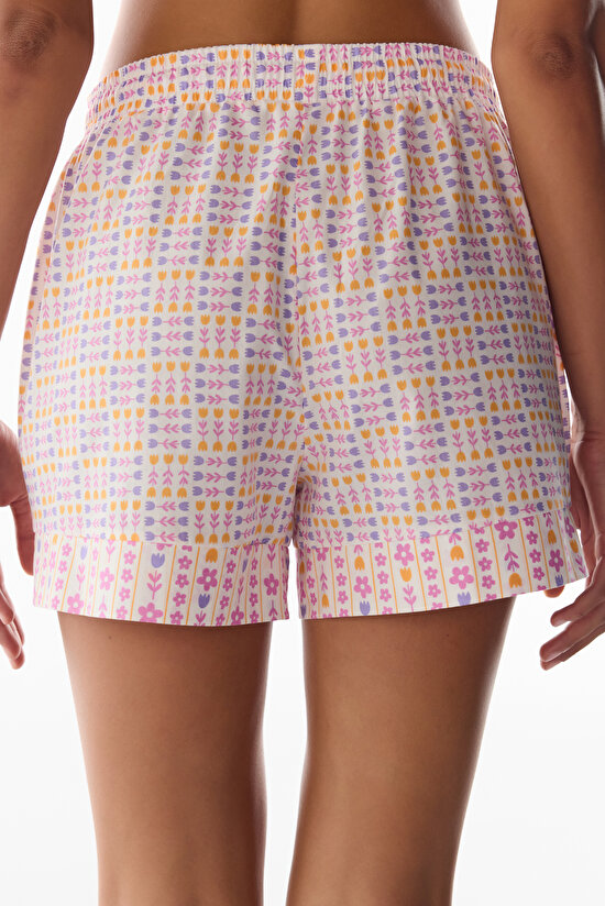 Flora Floral Pyjama Shorts - 2