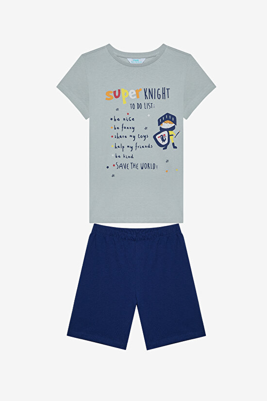 Boys Superknight 2in1 Multi Colour PJ Set - 5