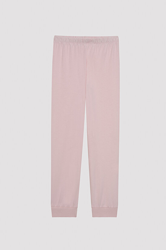 Kız Çocuk Art Çok Renkli 2li Pijama Takımı - 7