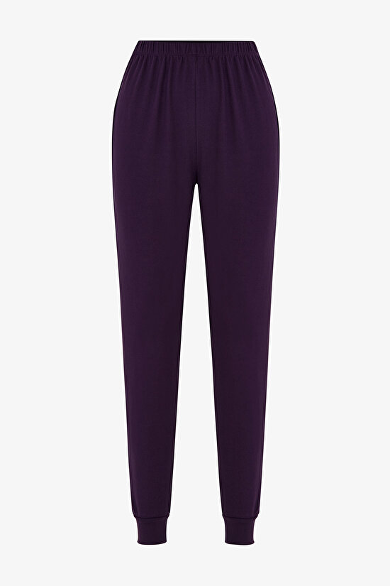 Mor Midnight Mood Pijama Altı - 1