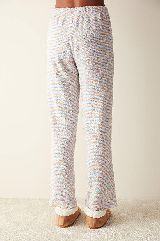 Cozy Çizgili Pantolon Pijama Altı - 3