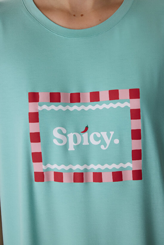 Mint Yeşili Hailey Gecelik - 3