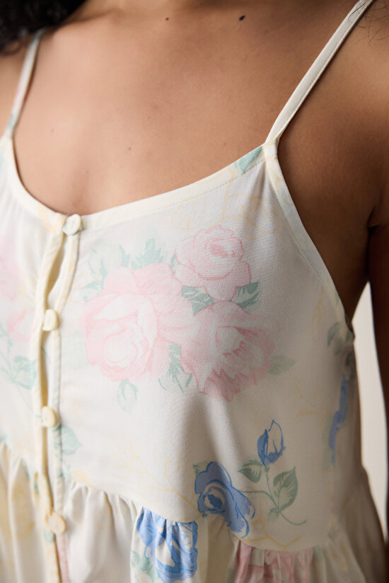 Marina Chally Ekru Gecelik - 3