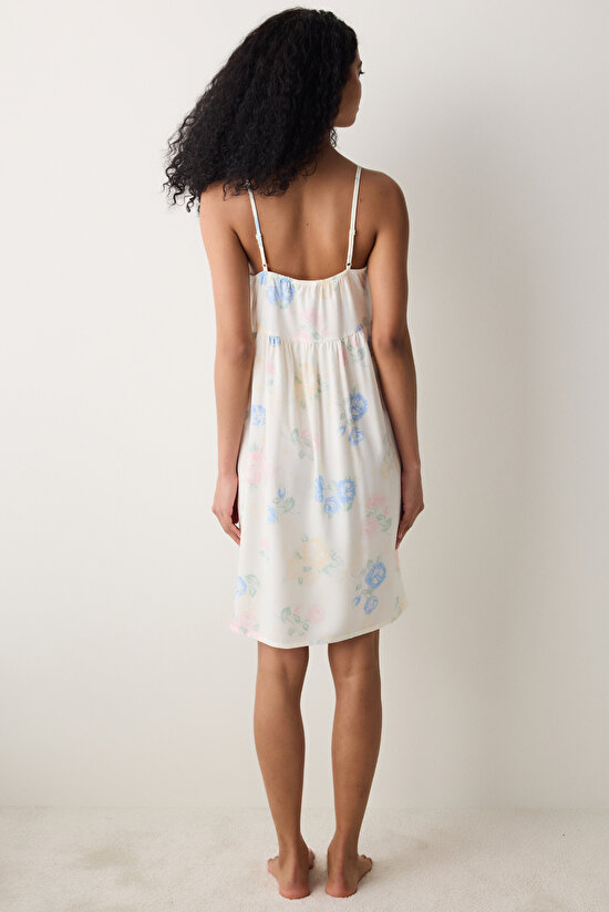 Marina Chally Ekru Gecelik - 4