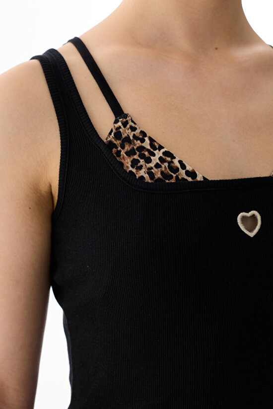 Dancing Days Atlet Pamuklu Pijama Üstü - 4