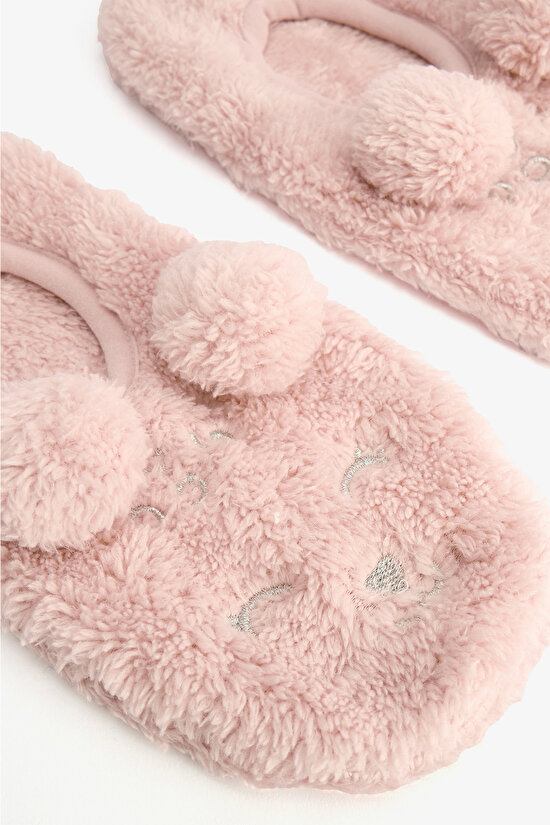 Pembe Happy Cat Ponponlu Ev Çetiği - 3