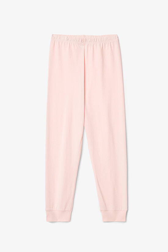 Kız Çocuk Dancer Baskılı Pamuklu Uzun Kollu 2'li Pijama Takımı - 4